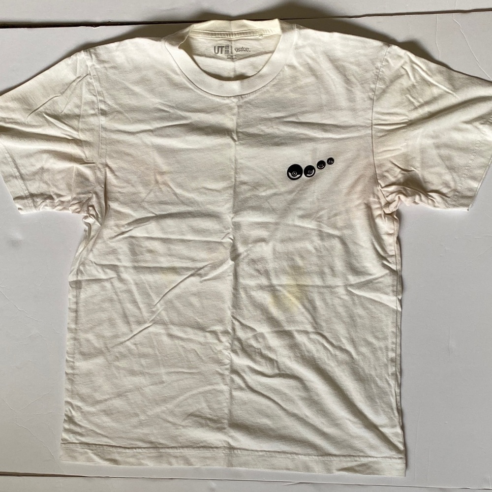 Uniqlo x Pokemon White Graphic Men's T-Shirt